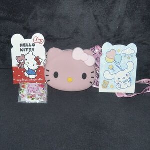 Mini Hello Kitty Pink Crossbody Bag Cute Valentines Birthday Gift Idea Bundle